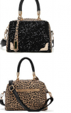 Bolsa Leopard Lantejolas